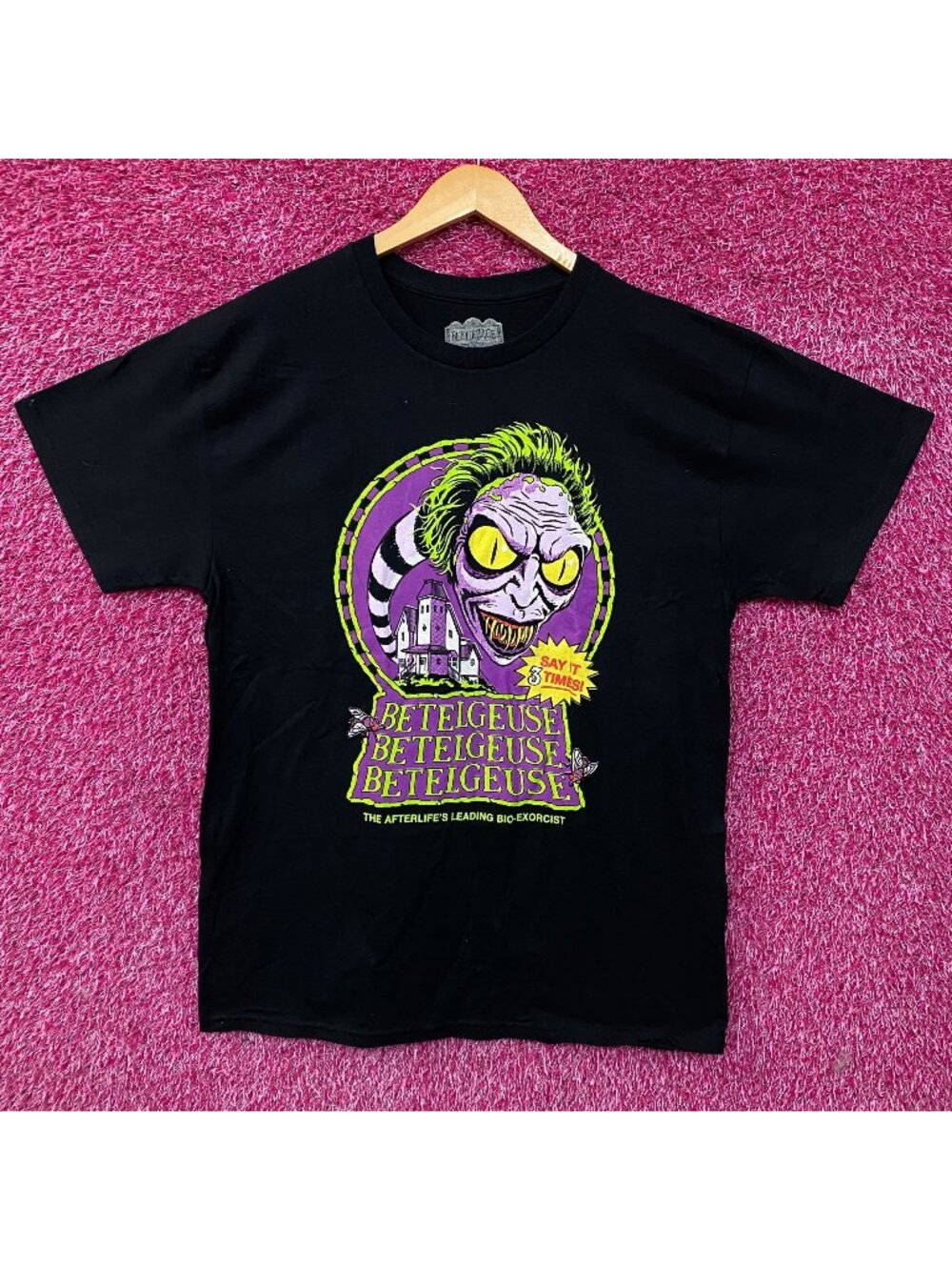 Beetlejuice: Say It Three Times Graphic T-Shirt Large